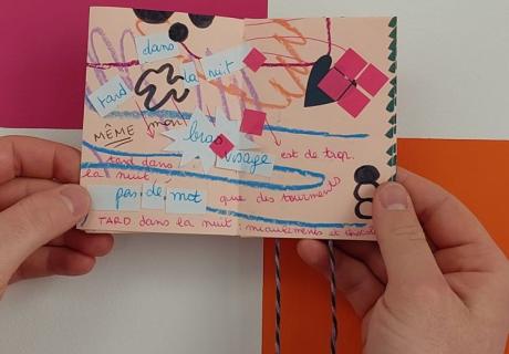 visite curieuse papier kraft