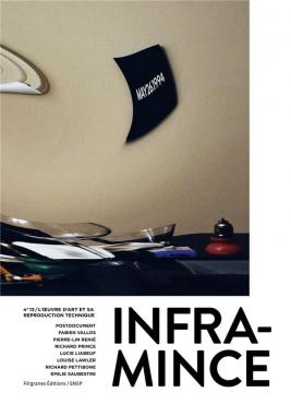 Infra-mince. N° 13 L'oeuvre d'art et sa reproduction technique