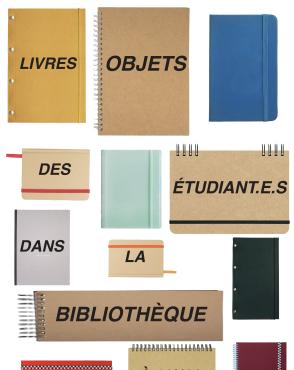 Livres-objets des étudiant.es - Visuel de Eliott Goyeau