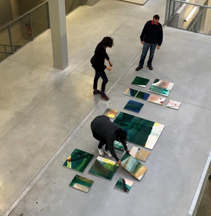 visuel du cours de peinture contemporaine à l'huile