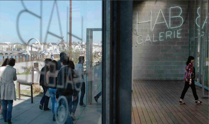 : HAB Galerie, Quai des Antilles, Nantes, photo Le Voyage à Nantes, 2017