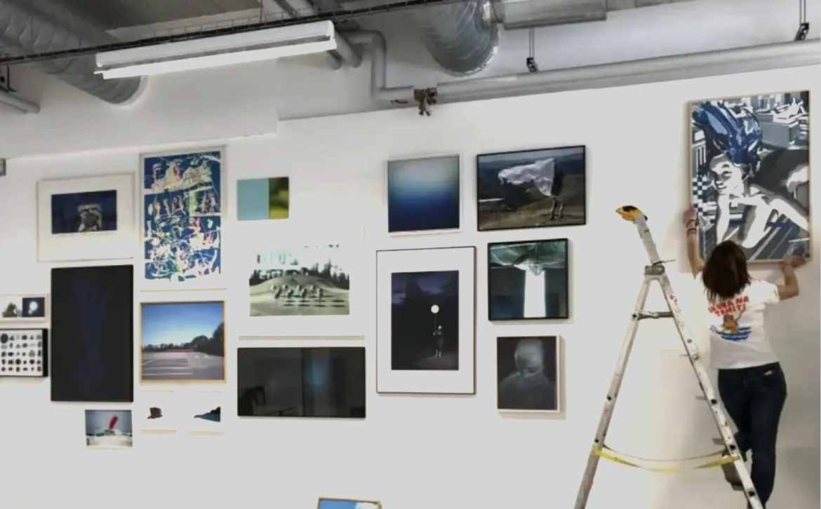 Exposition Bleue, printemps 2025. Im. Mai Tran